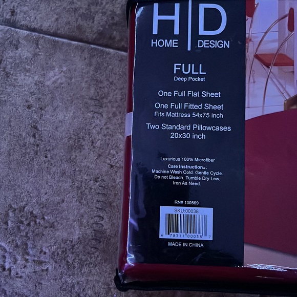 Home Design 400 Luxurious Sheet Set - Picture 3 of 3